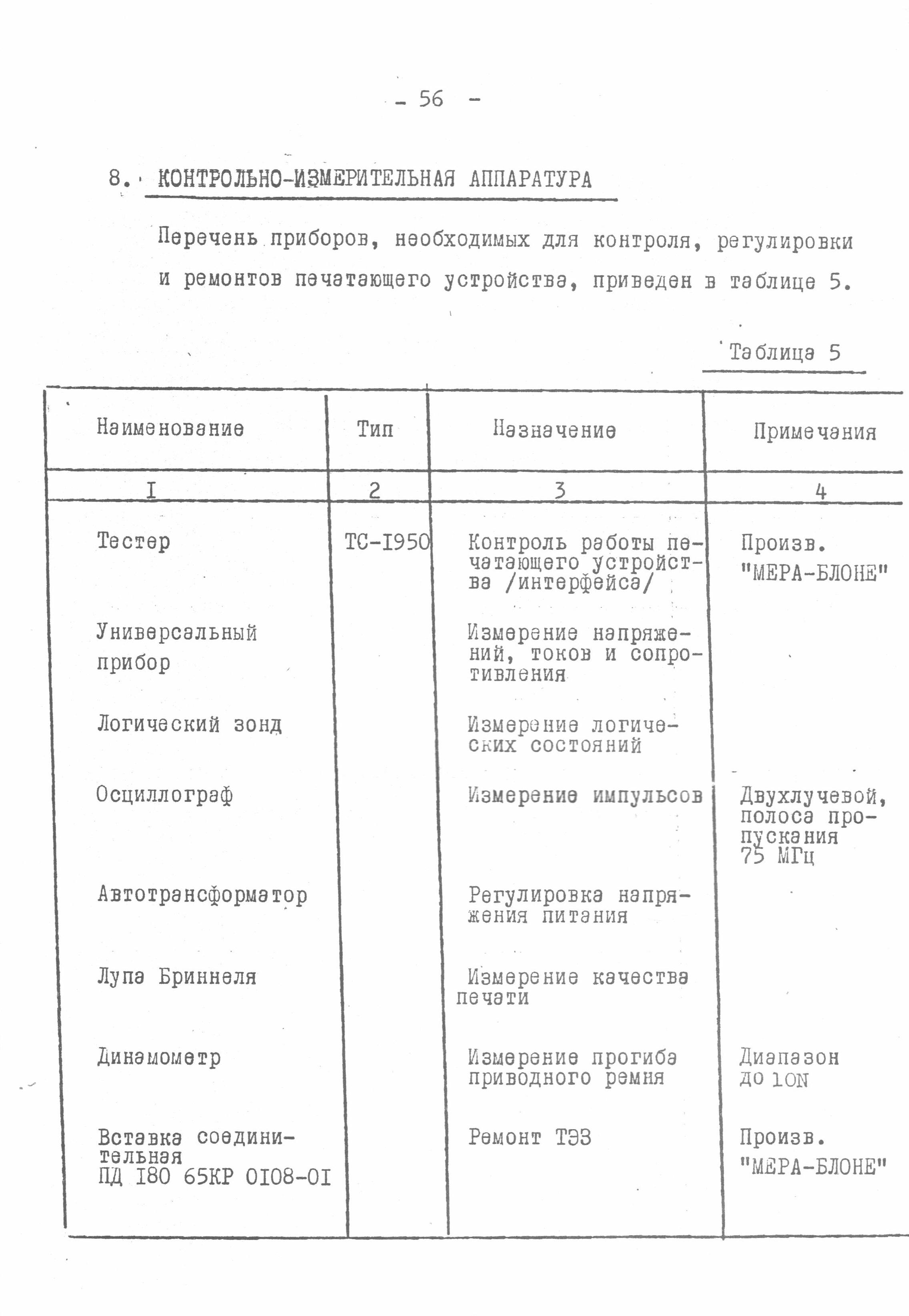 Последовательно-печатающее мозаичное устройство Д-180